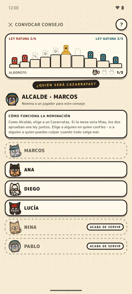 Service Rat votación de la ronda: ¡MIAU! o ¡FSSS!