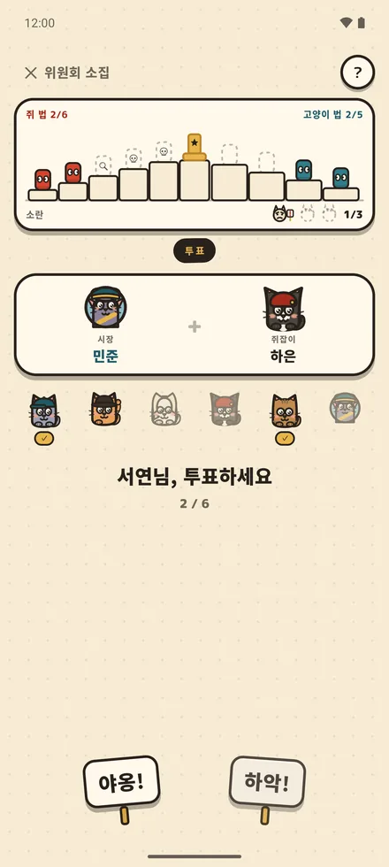 Service Rat 보드 · 고양이 법과 쥐 법, 그리고 소란 게이지